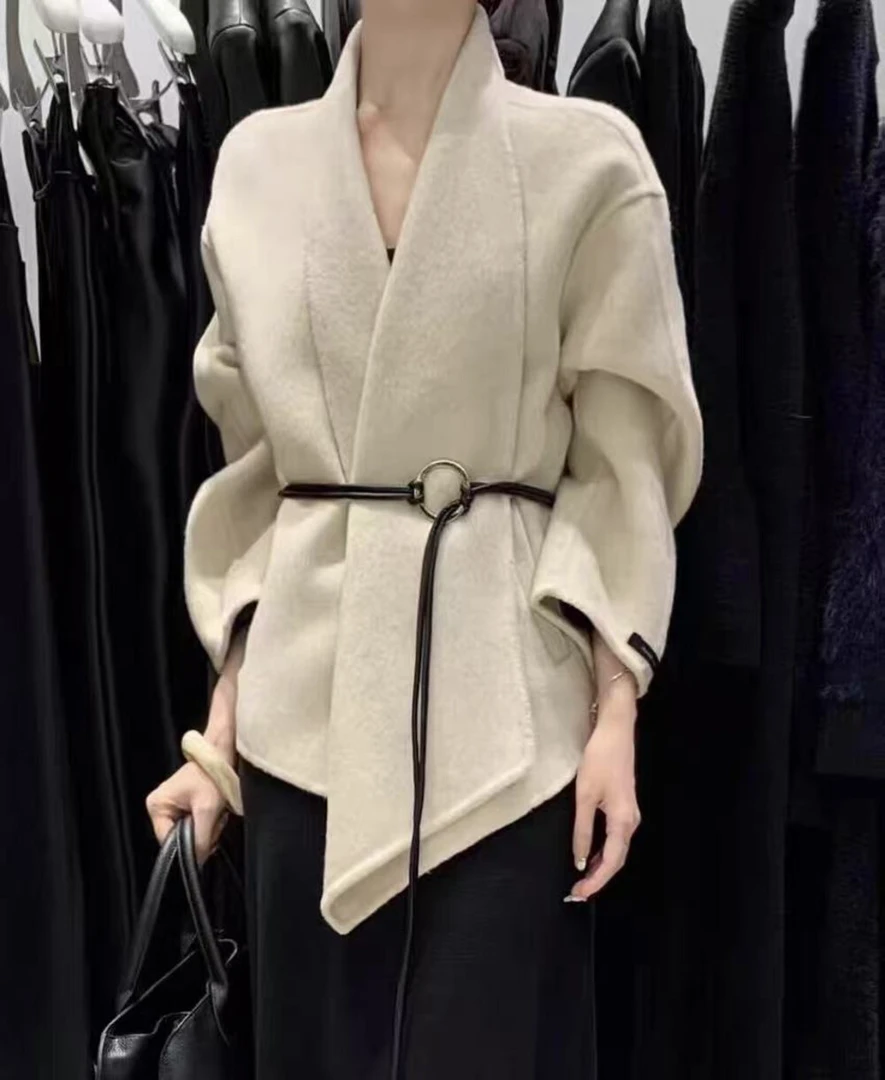 （861-870）朱朱精品女装  秋冬常规冬季时尚女毛呢外套3