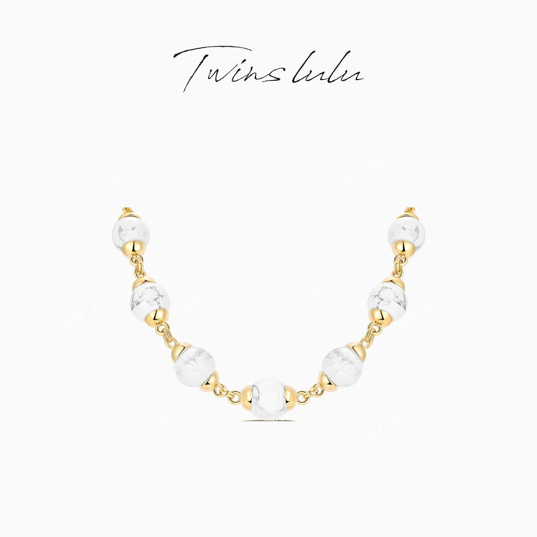 TWINS LULU 镀k金 【佛罗伦萨】法式复古珠珠项链TSJ9482