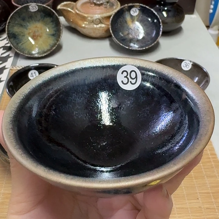 茶盏39 坚记茶盏摆件