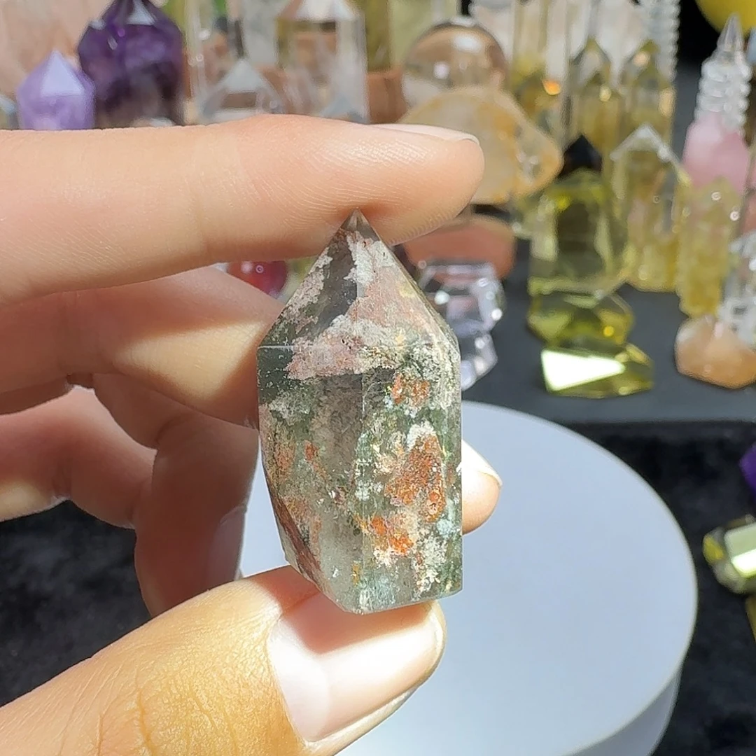 水晶未镶嵌珠宝半成品四季幽灵