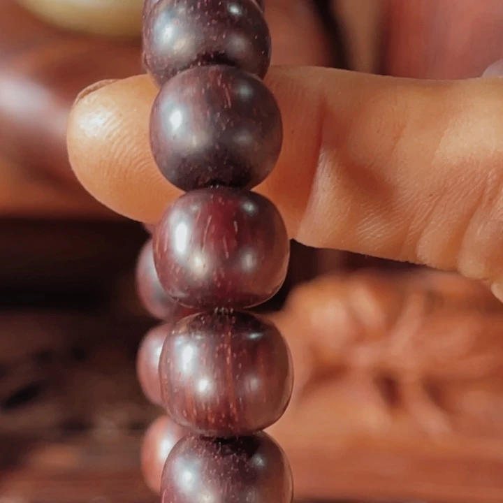 Z***g印度小叶紫檀的手串