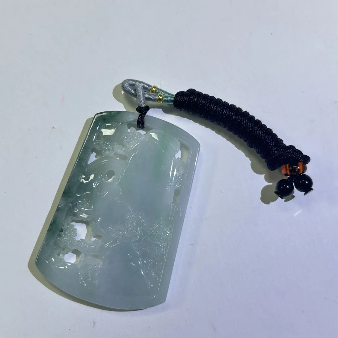 【星浩珠宝】翡翠雕刻件8-10T144H407【多样性发一件】