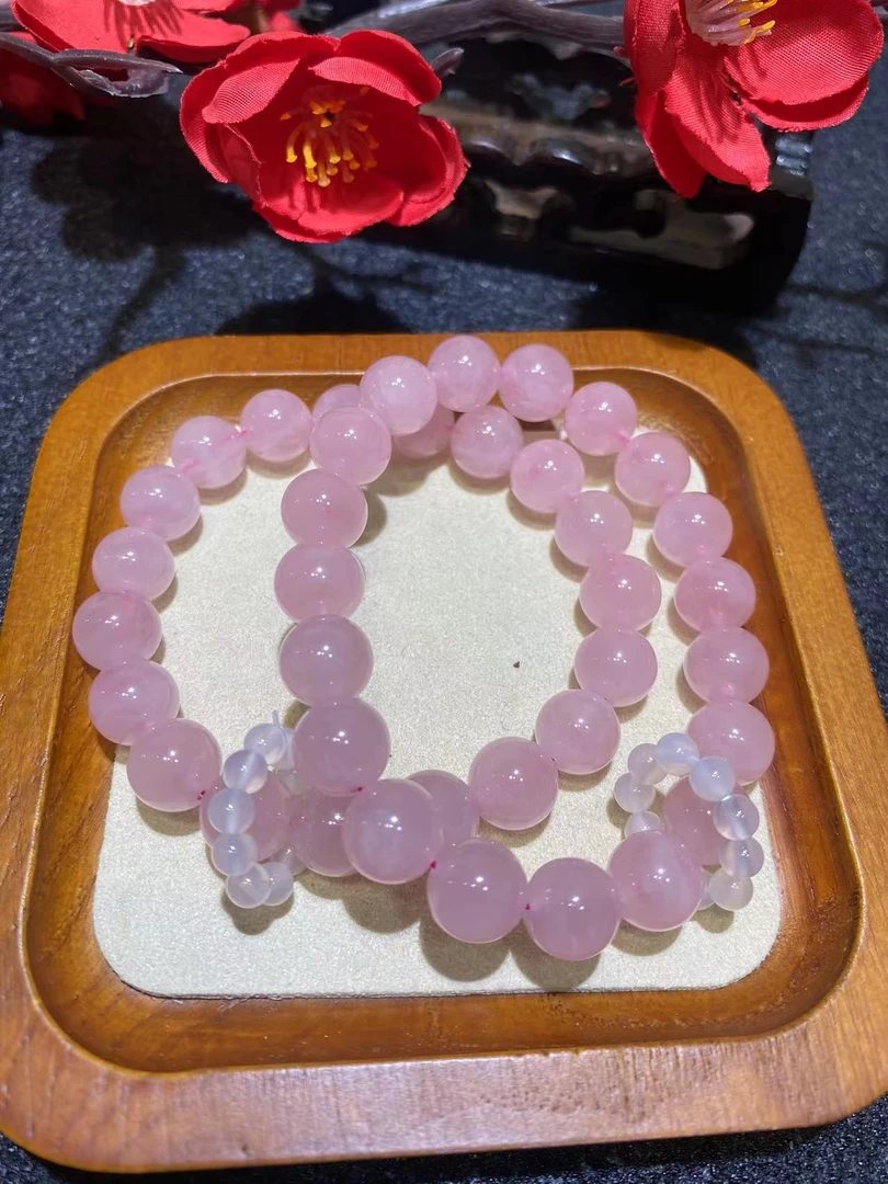 粉水晶手串F1145多样性发一