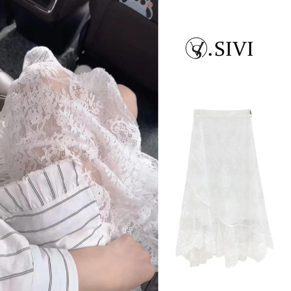 熙薇【一生一世】2025春季新款时尚休闲气质半身裙H1190