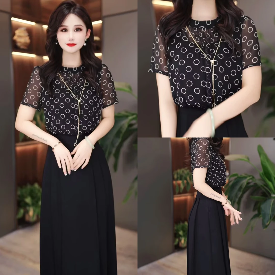 春夏时尚新款连衣裙2025春夏新款显瘦修身气质遮肚裙子MY23Y291