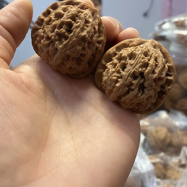 把件文玩核桃41水龙纹大肚子油