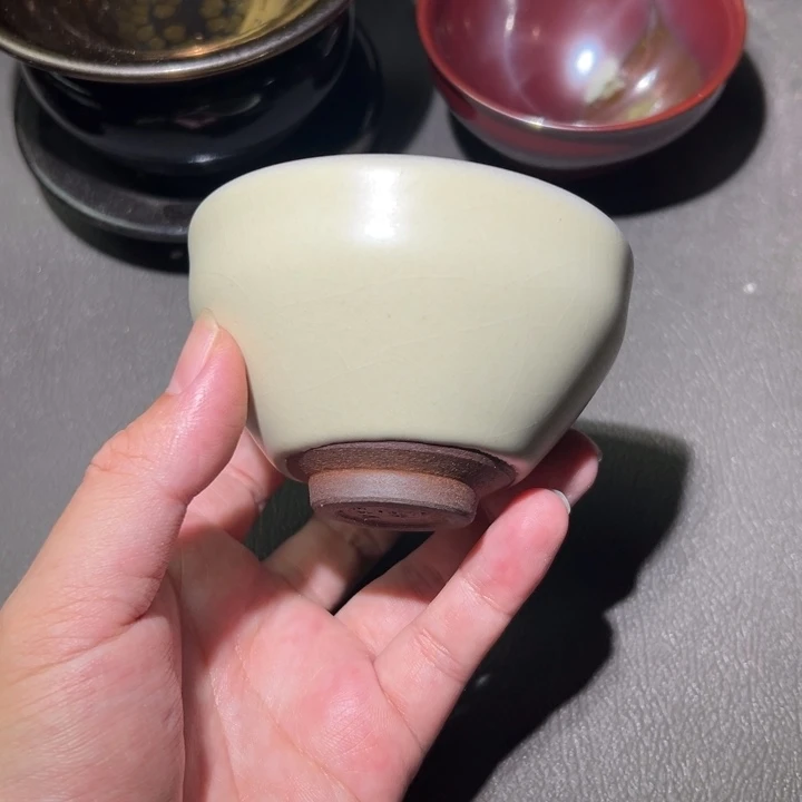 茶盏这个时候才开始准备好准备