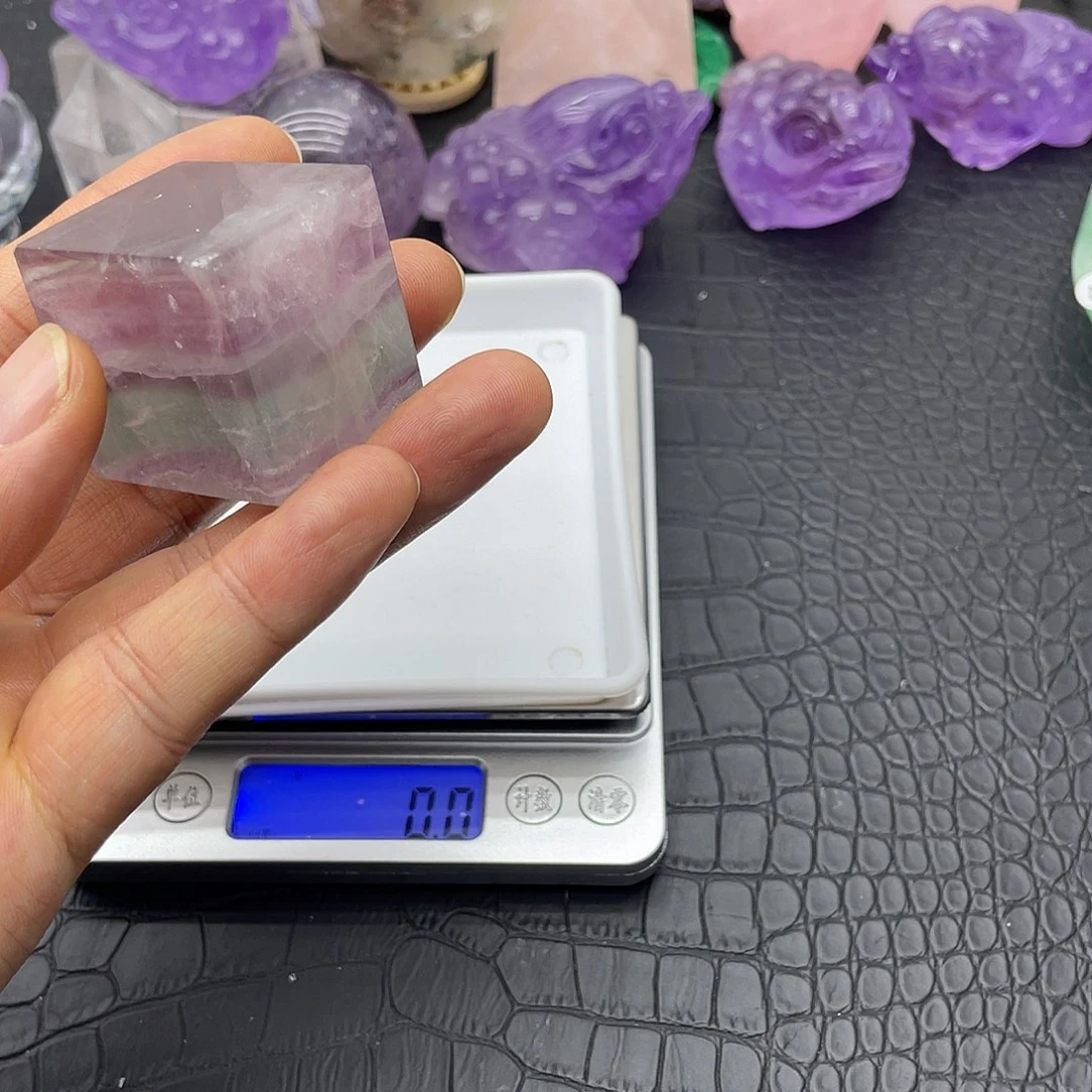 水晶珠宝半成品未镶嵌47魔方