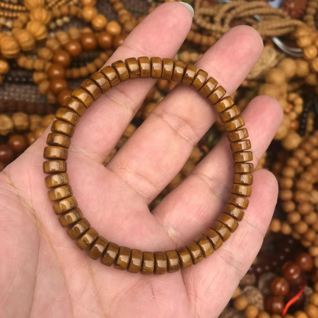（库克药片小单圈7mm）原生态库克文玩手串