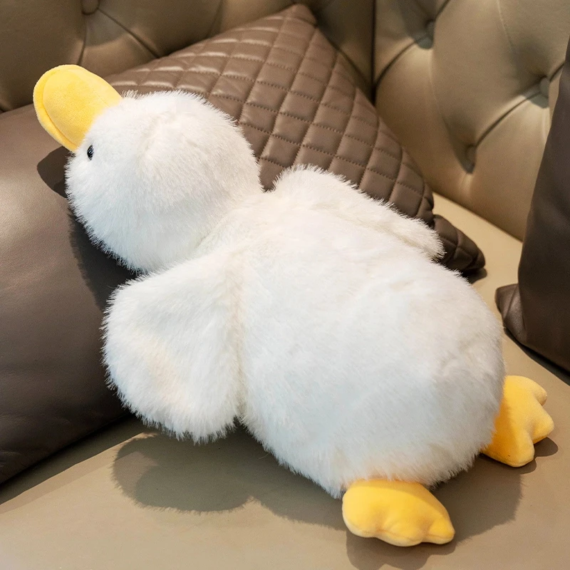 可爱小鸭子公仔小黄鸭玩偶睡觉抱陪睡大白鹅娃娃毛绒玩具生日礼物