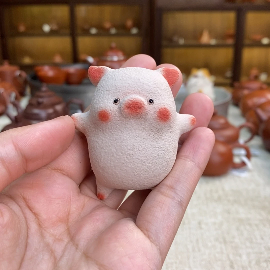 紫砂茶壶叶*潮州手拉壶