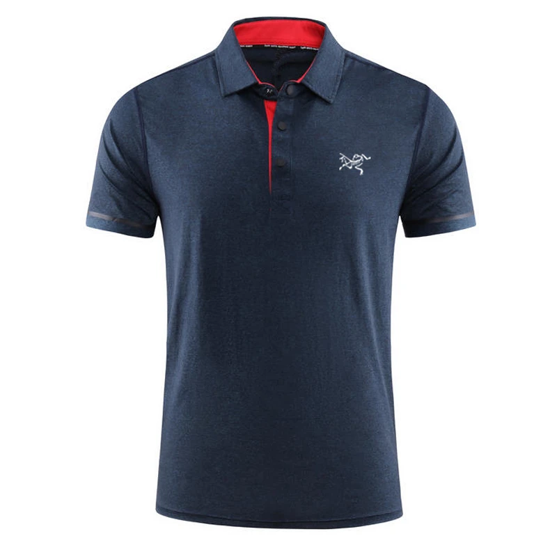 【折扣清仓 】新款鸟家速干男士短袖T恤翻领户外运动休闲POIO衫上衣