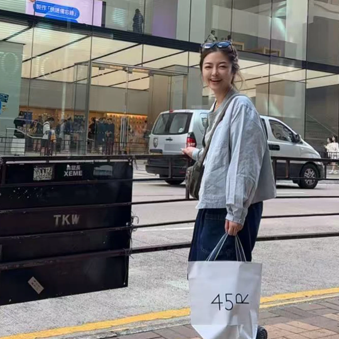 夏小朵 早秋纯色净版小外套 百搭简约时尚小众宽松韩版小外套