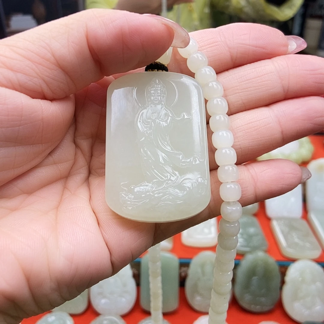 猎***哥和田玉未镶嵌颈饰