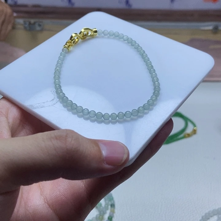 定制翡翠未镶嵌缅甸翡翠A货卡3.7