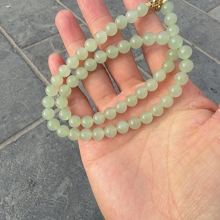 和田玉未镶嵌项链