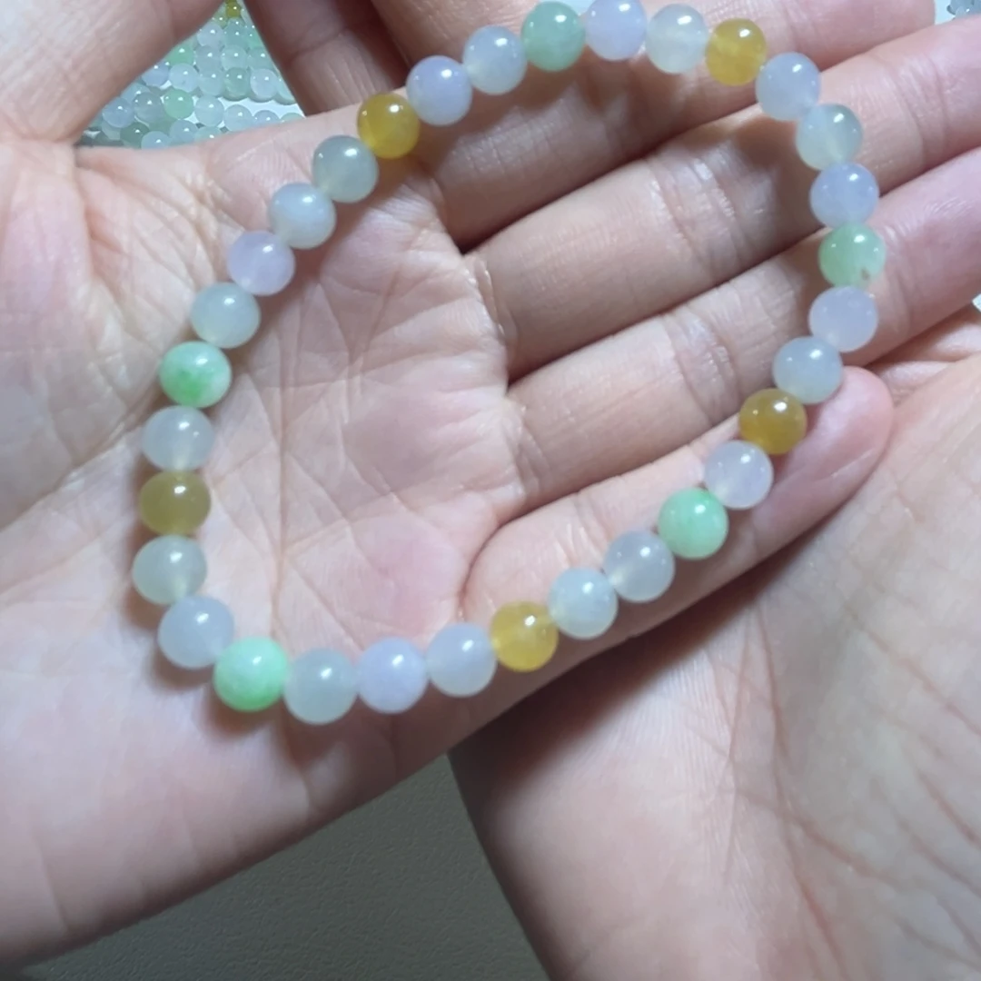 未镶嵌手串翡翠缅甸翡翠