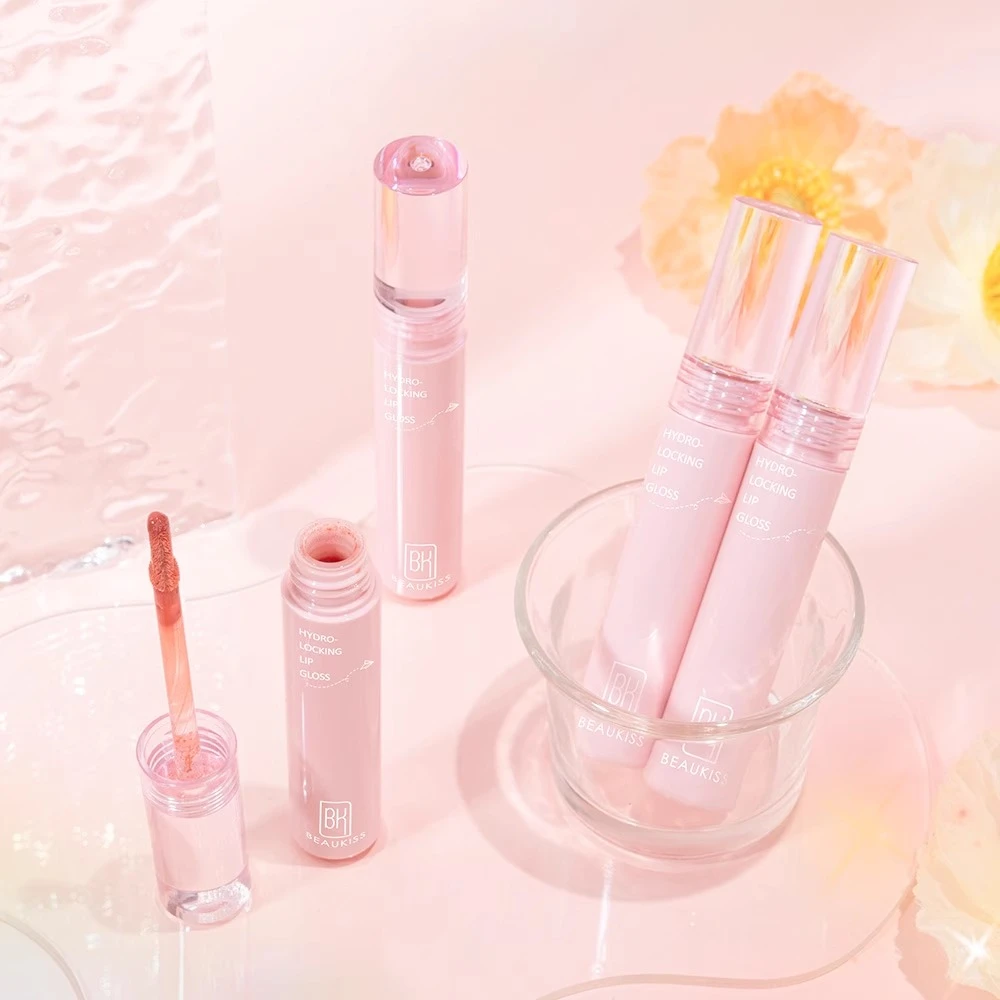 BK水光锁色唇釉滋润显白润唇轻薄锁色不沾杯水雾唇釉