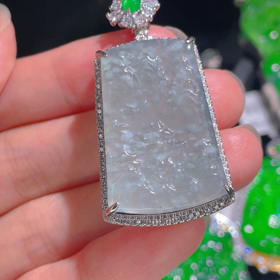 翡翠吊坠(不含链)未镶嵌