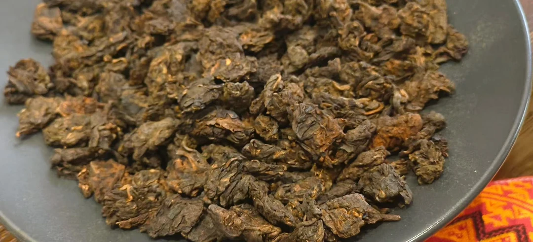 2012年 老曼峨老茶头熟茶