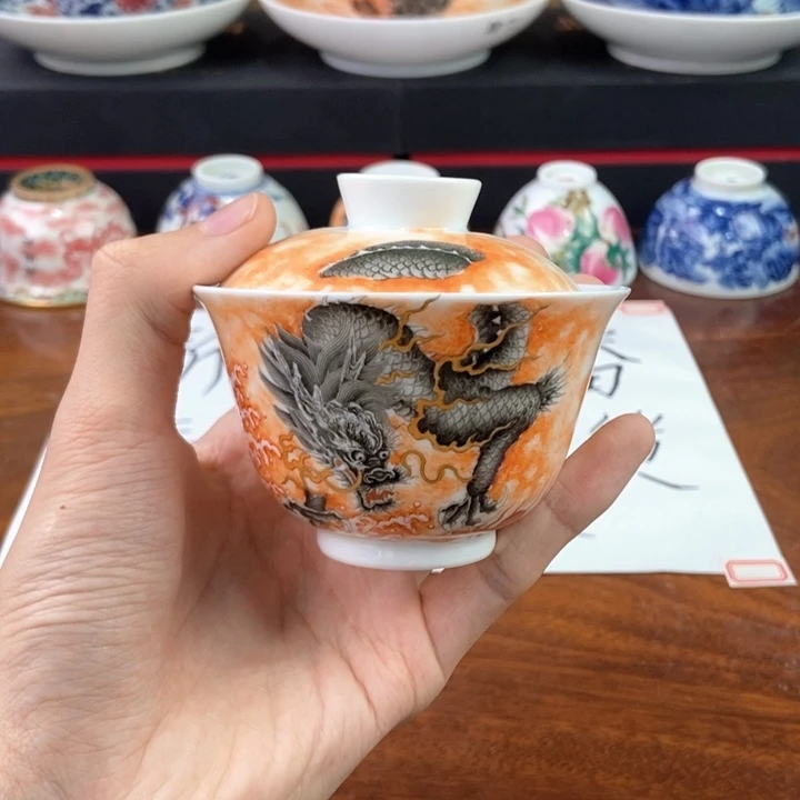 杯景德镇手绘陶瓷艺术