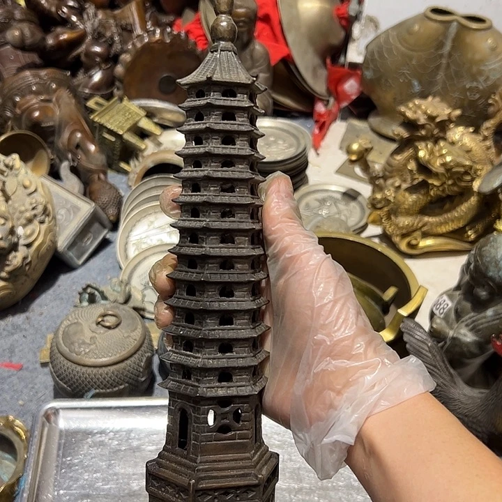 微瑕疵黄铜摆件工艺品