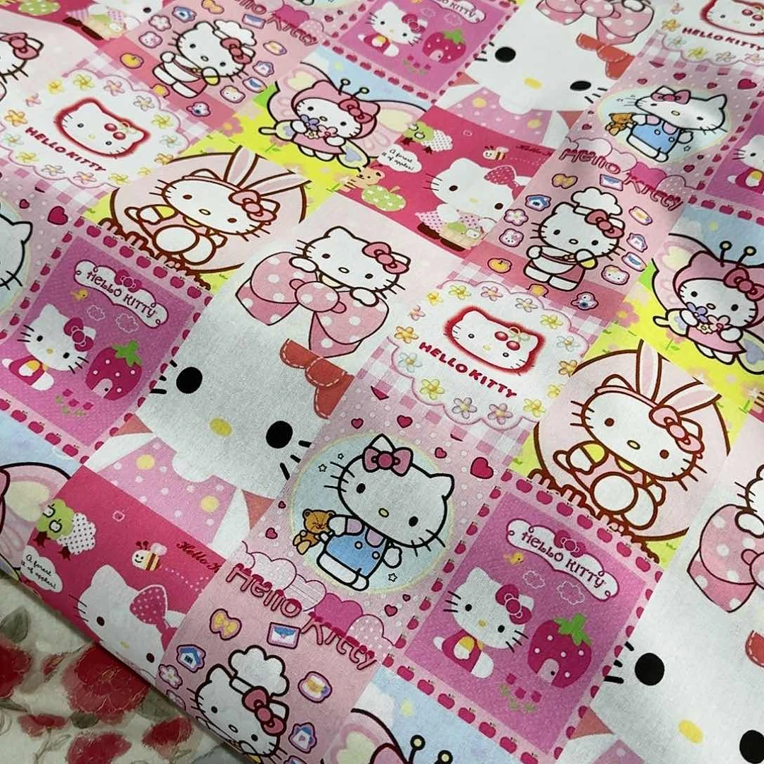 一米价纯棉平布1.1米宽果子布艺挂码机b区
