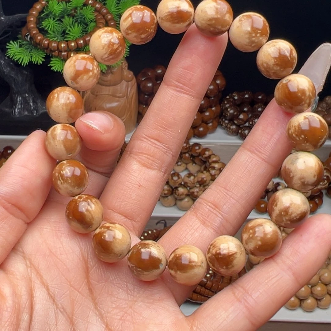 手串紫金鼠卡11+半实心花皮熊猫