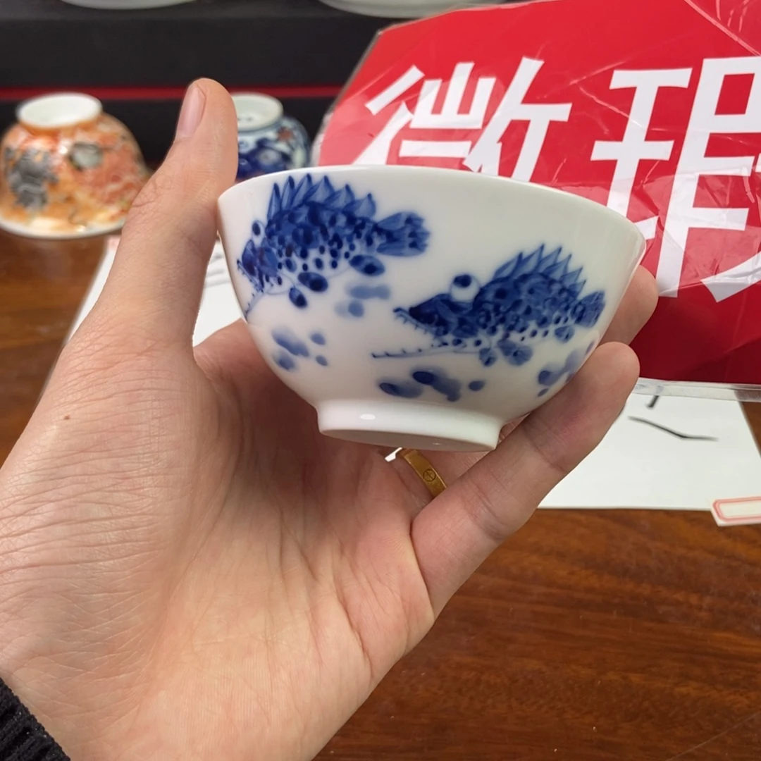 杯景德镇手绘陶瓷艺术