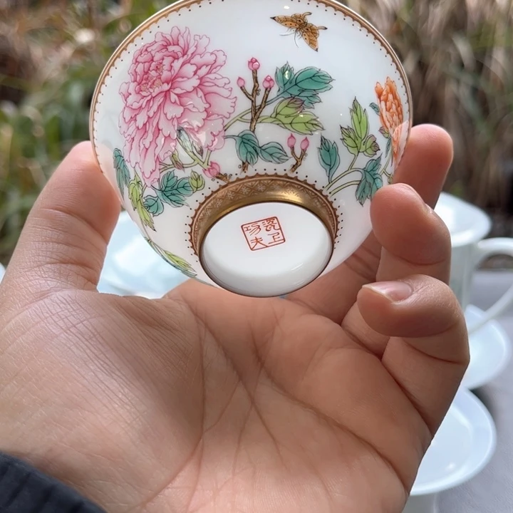 杯景德镇陶瓷艺术品
