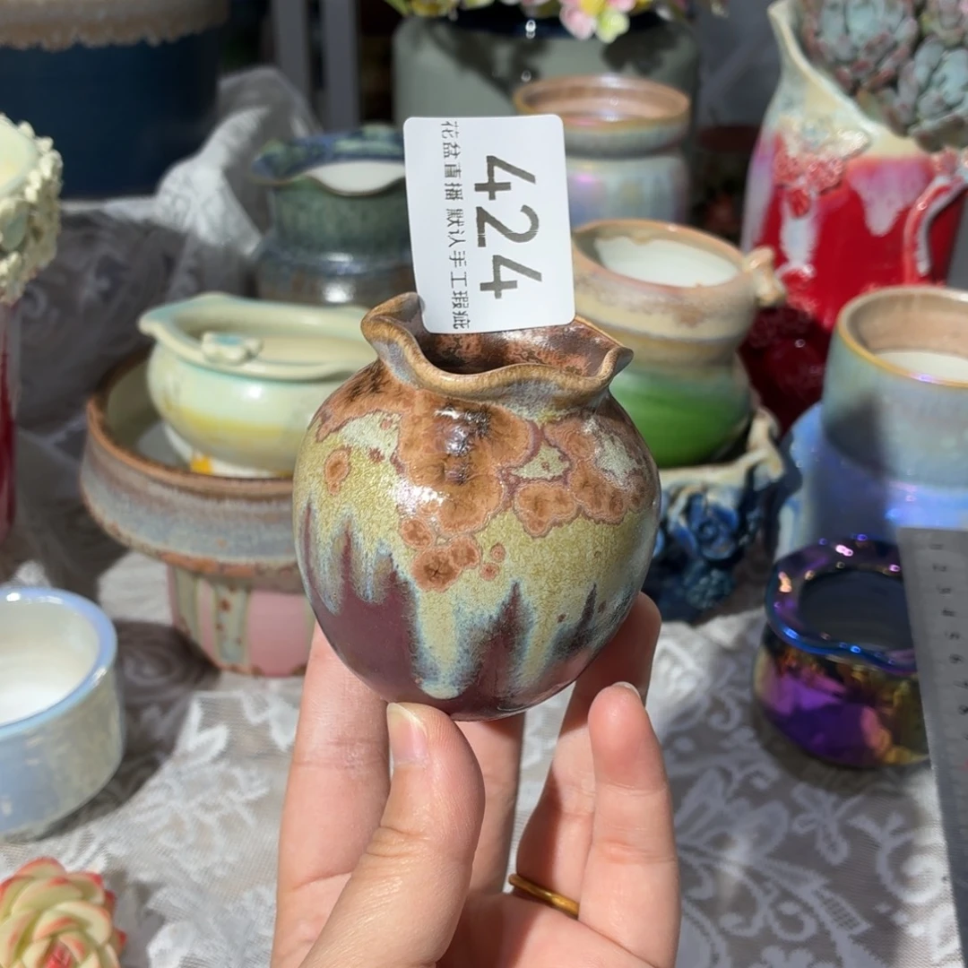 景德镇陶瓷花盆艺术