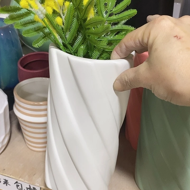 陶摆件陶盆有孔 瑕疵介意勿拍
