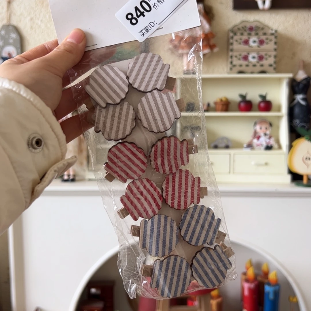 木默认微瑕微脏！外贸样品挂件摆件840