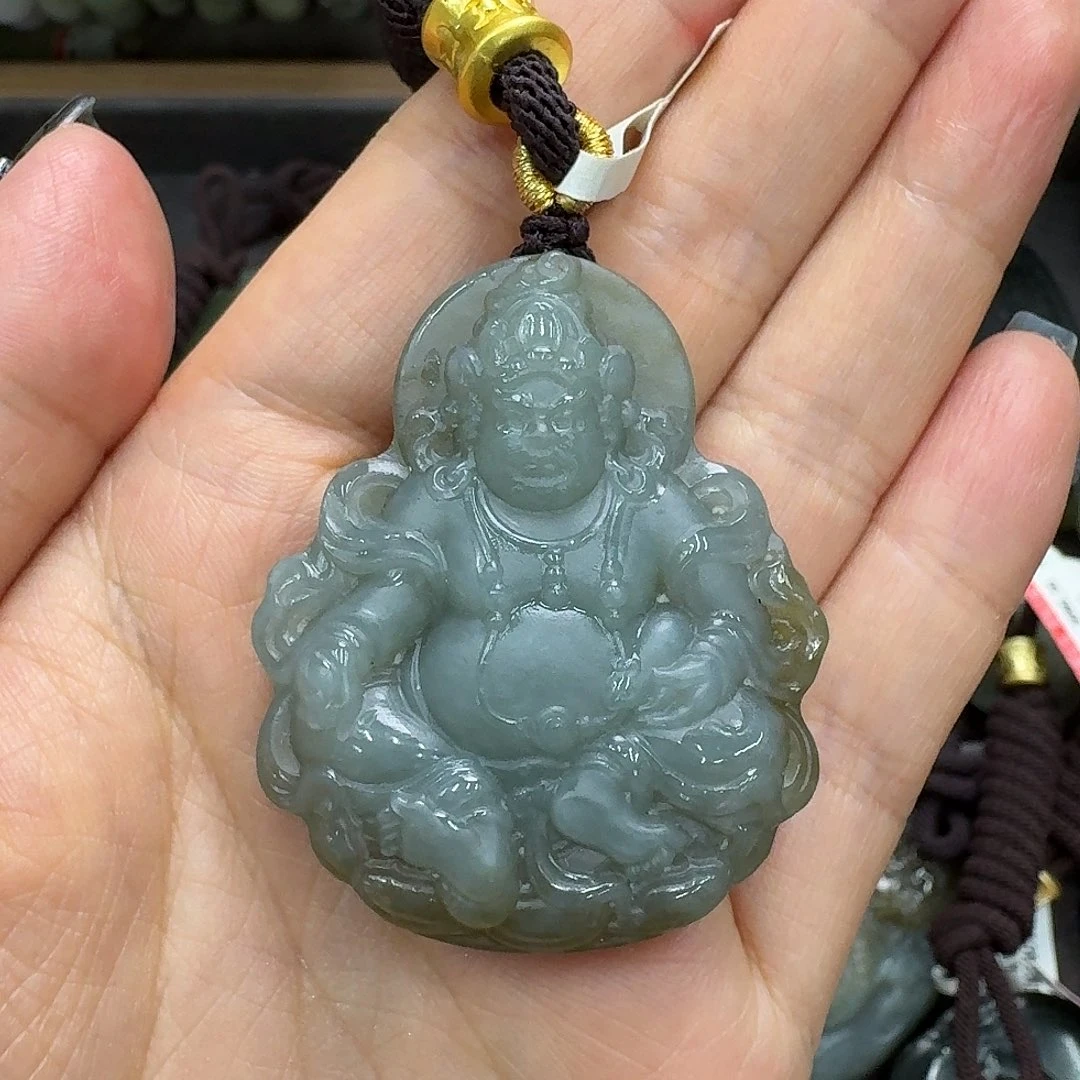 和田玉未镶嵌吊坠(不含链)