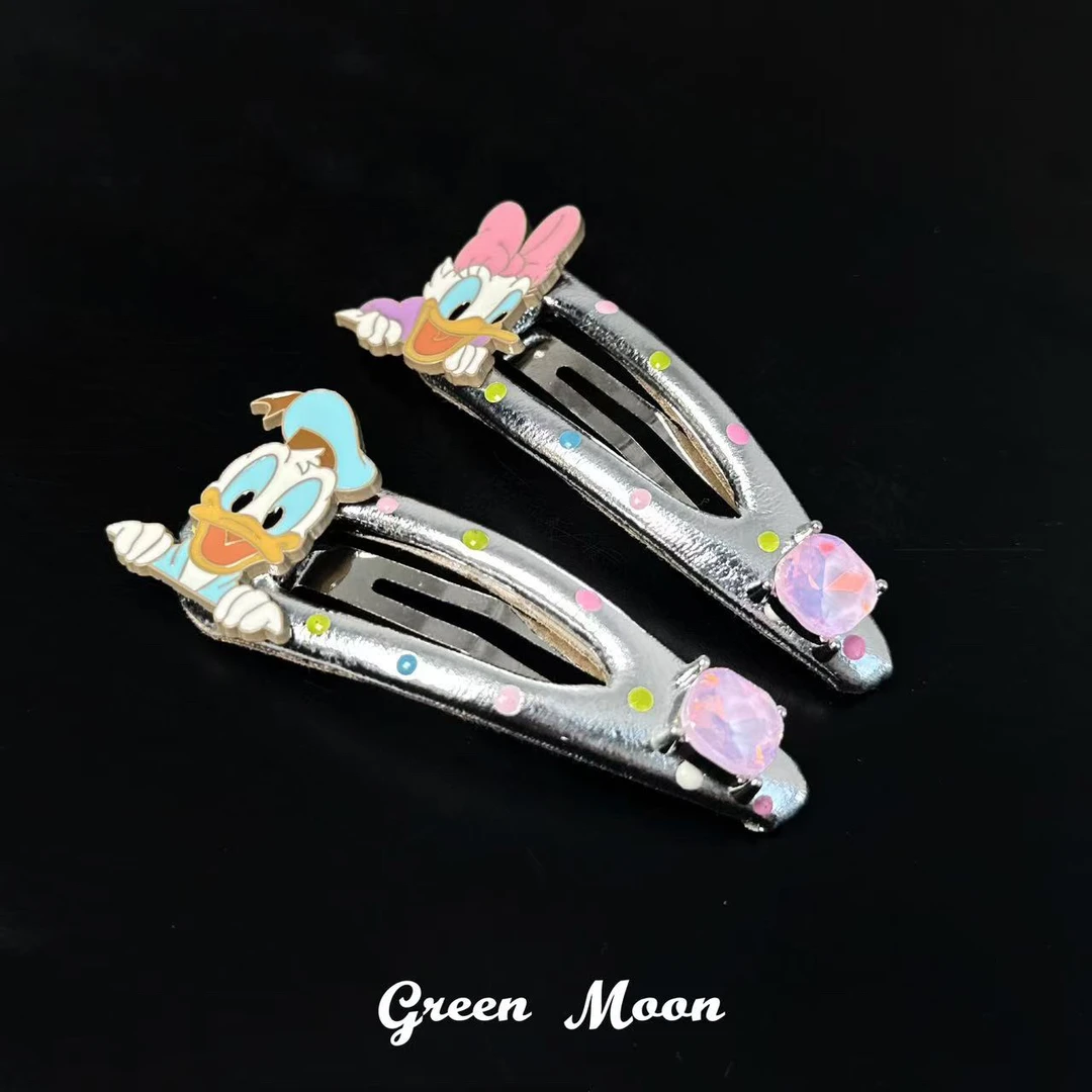 【无期眼泪】甜酷辣妹卡通可爱发夹原创B931