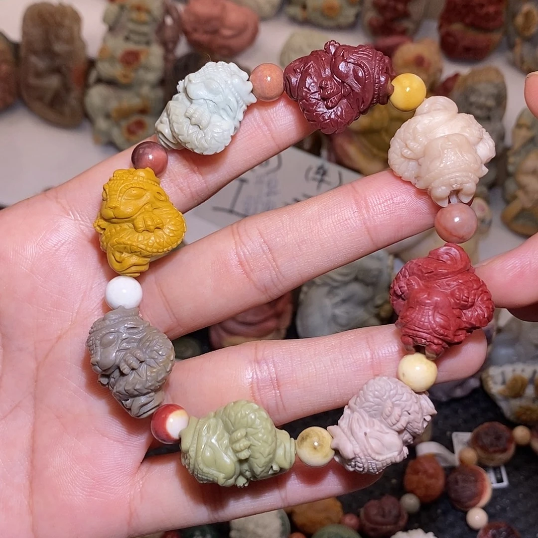 石英质玉（阿拉善玉）未镶嵌手链