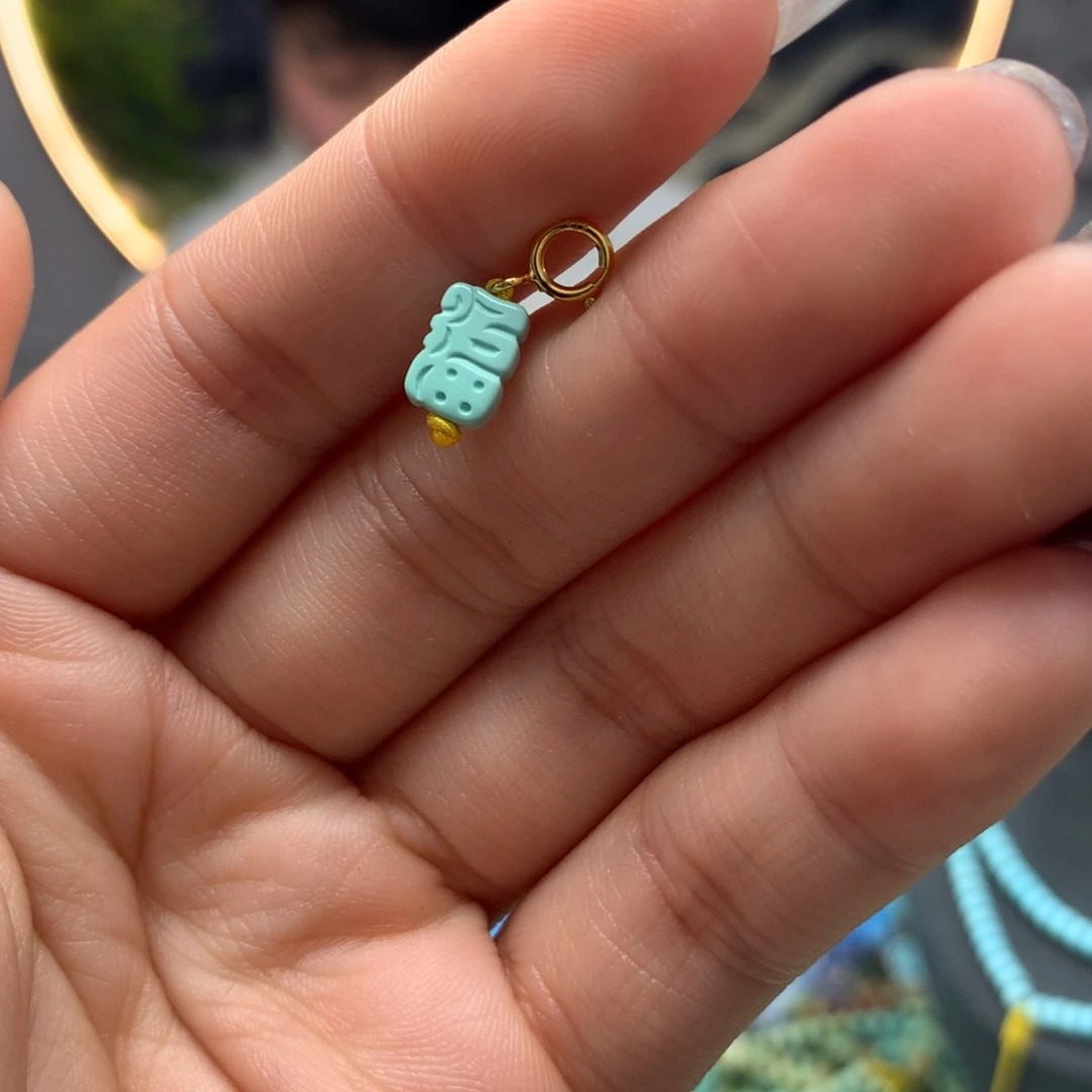 绿松石挂件未镶嵌