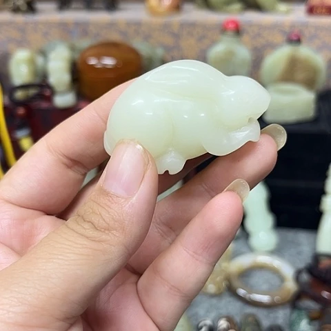 陶瓷冰雨家小摆件，包邮