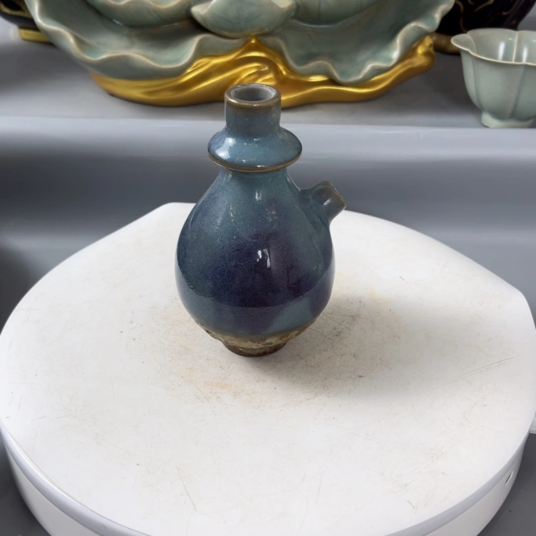 摆件钧窑小件赏瓶