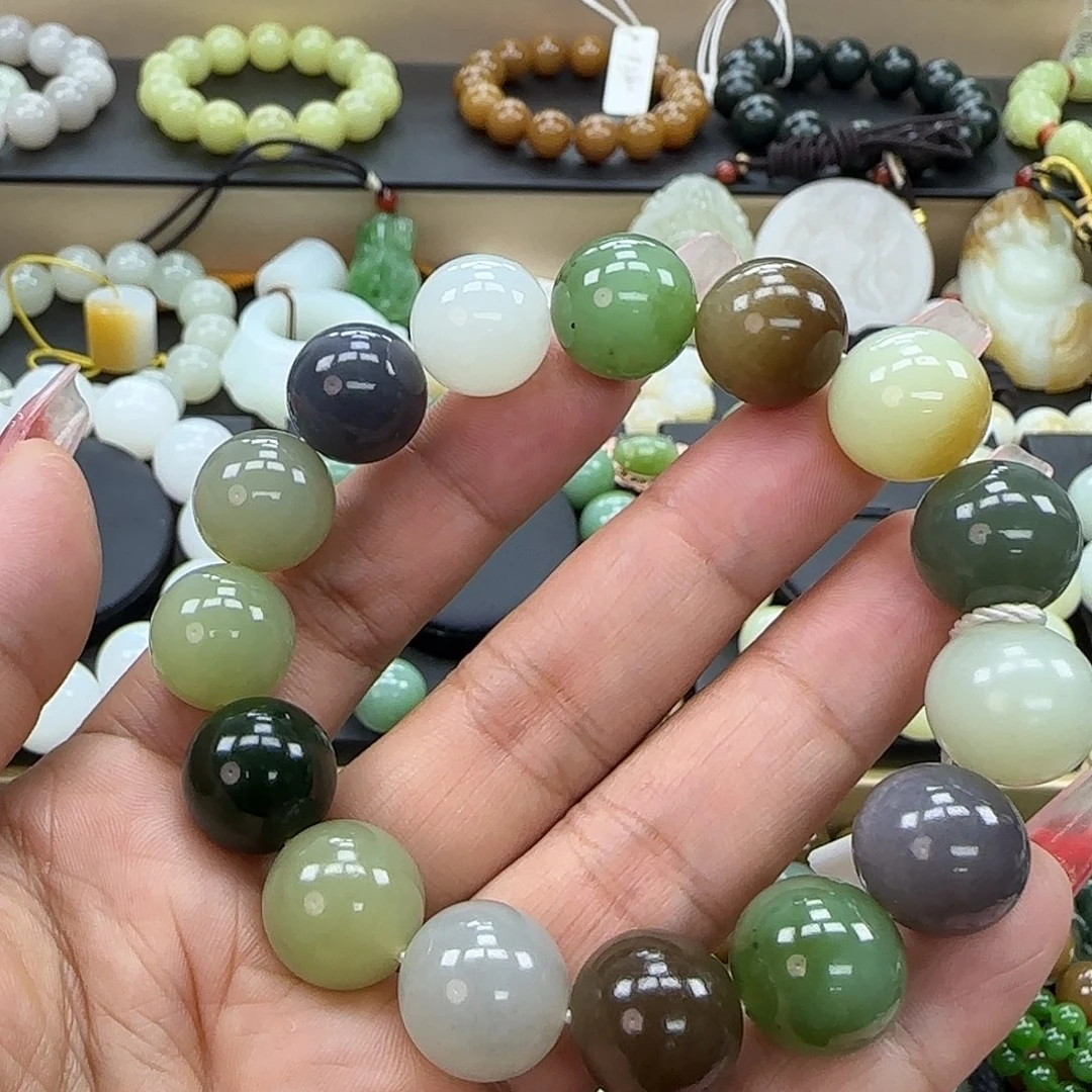 手串未镶嵌和田玉小*糊