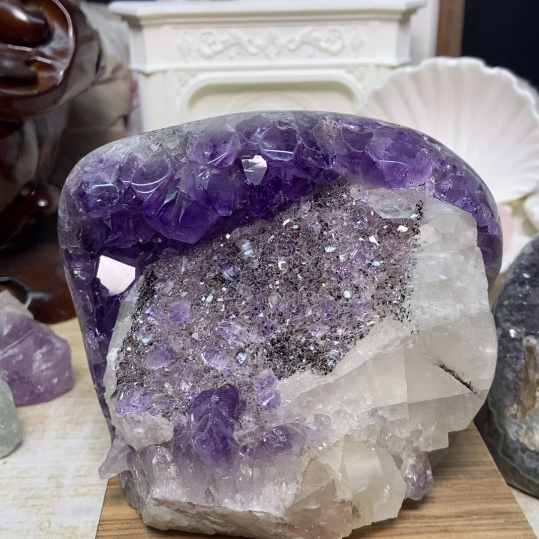 未镶嵌大型摆件（非配饰）紫晶