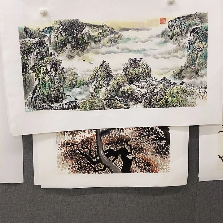 国画手寫手繪作品215