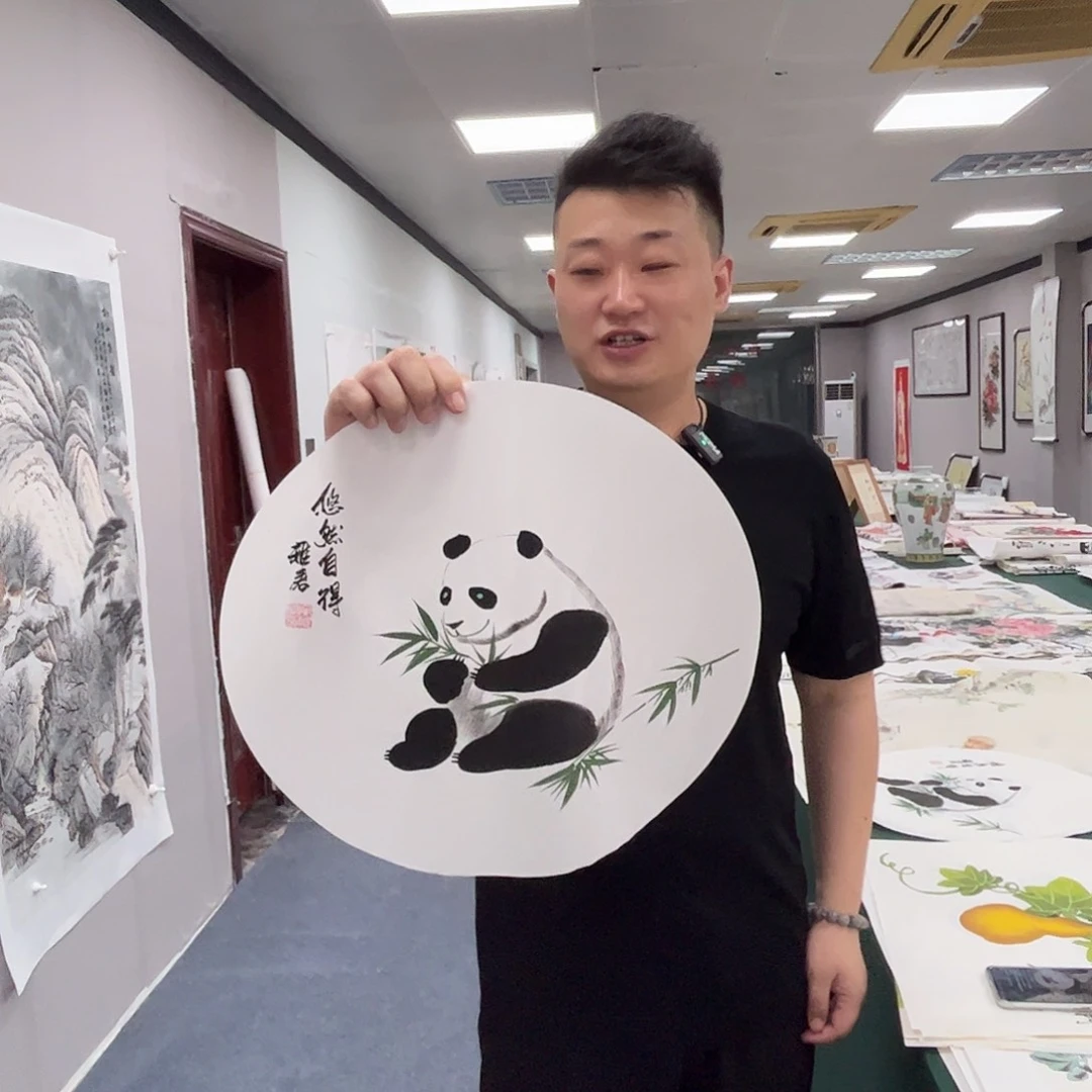 国画国画作品宣纸纯手绘