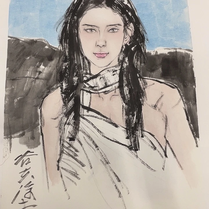 国画谷夫老师作品666666666