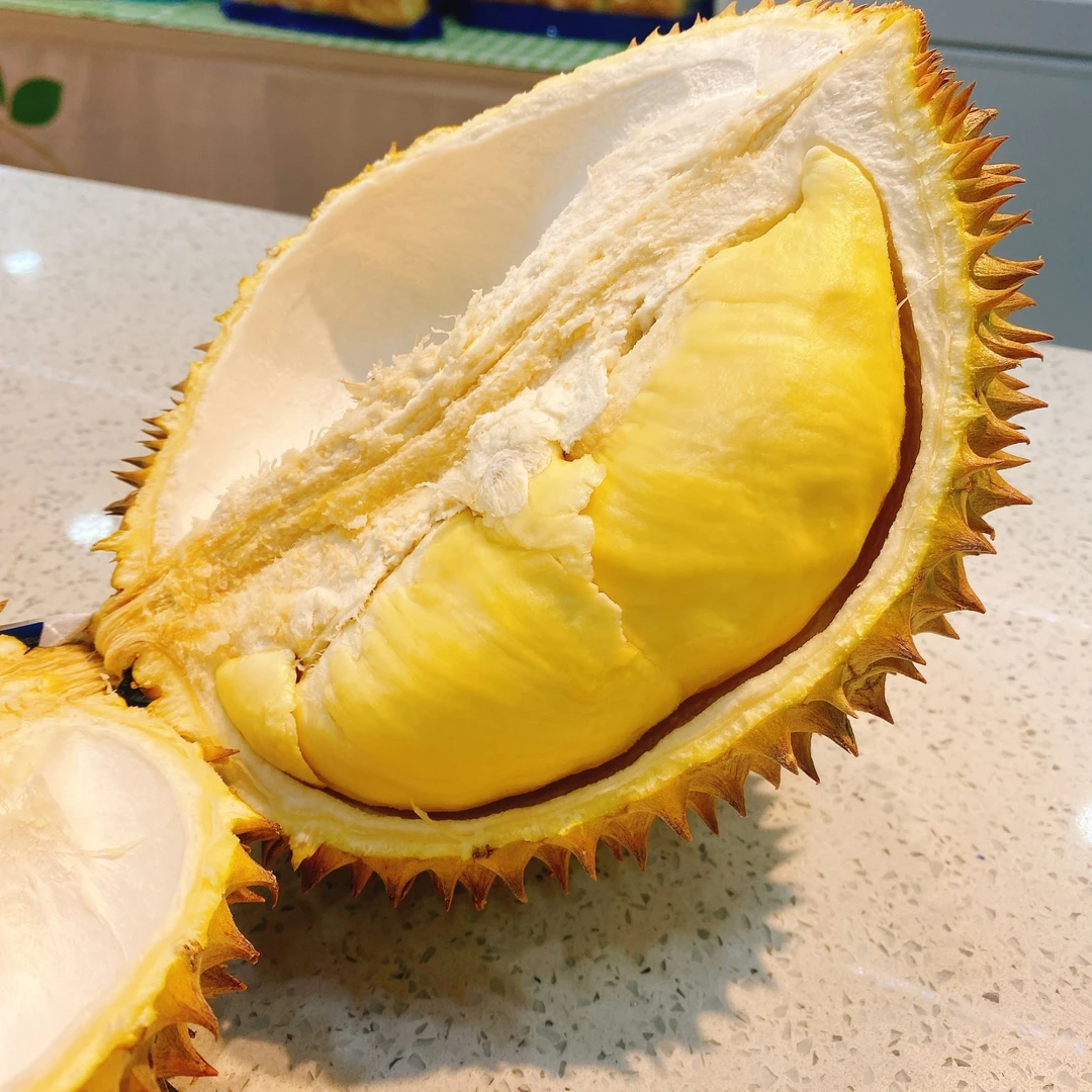 泰国暹味—树熟榴莲（果肉119元一斤）现场开果，鲜榴莲验货，核小金枕泰国南部