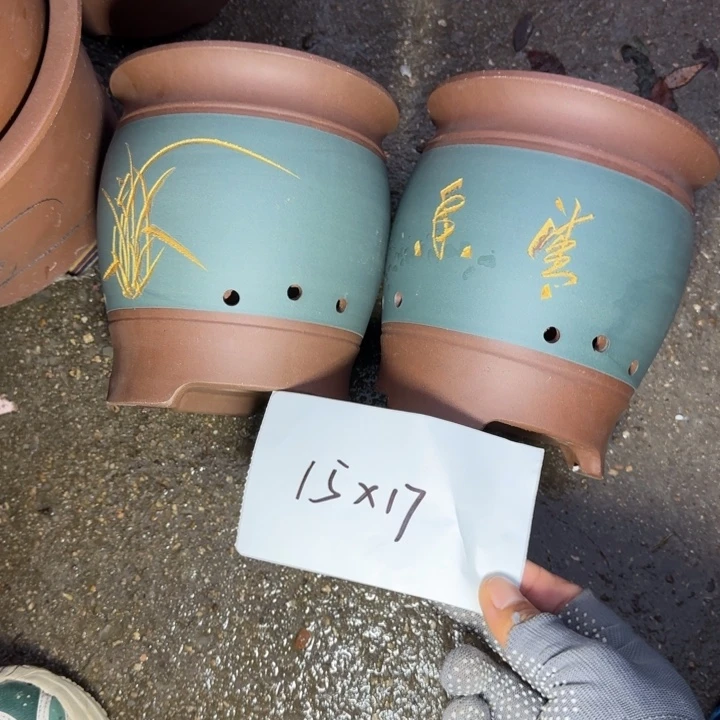 紫砂花盆特价商品