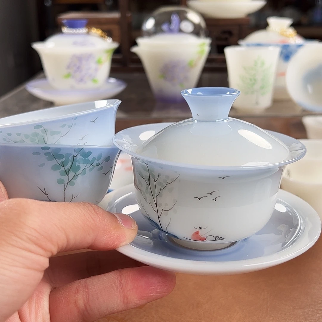 陶杯子璞玉陶瓷茶具分享给您