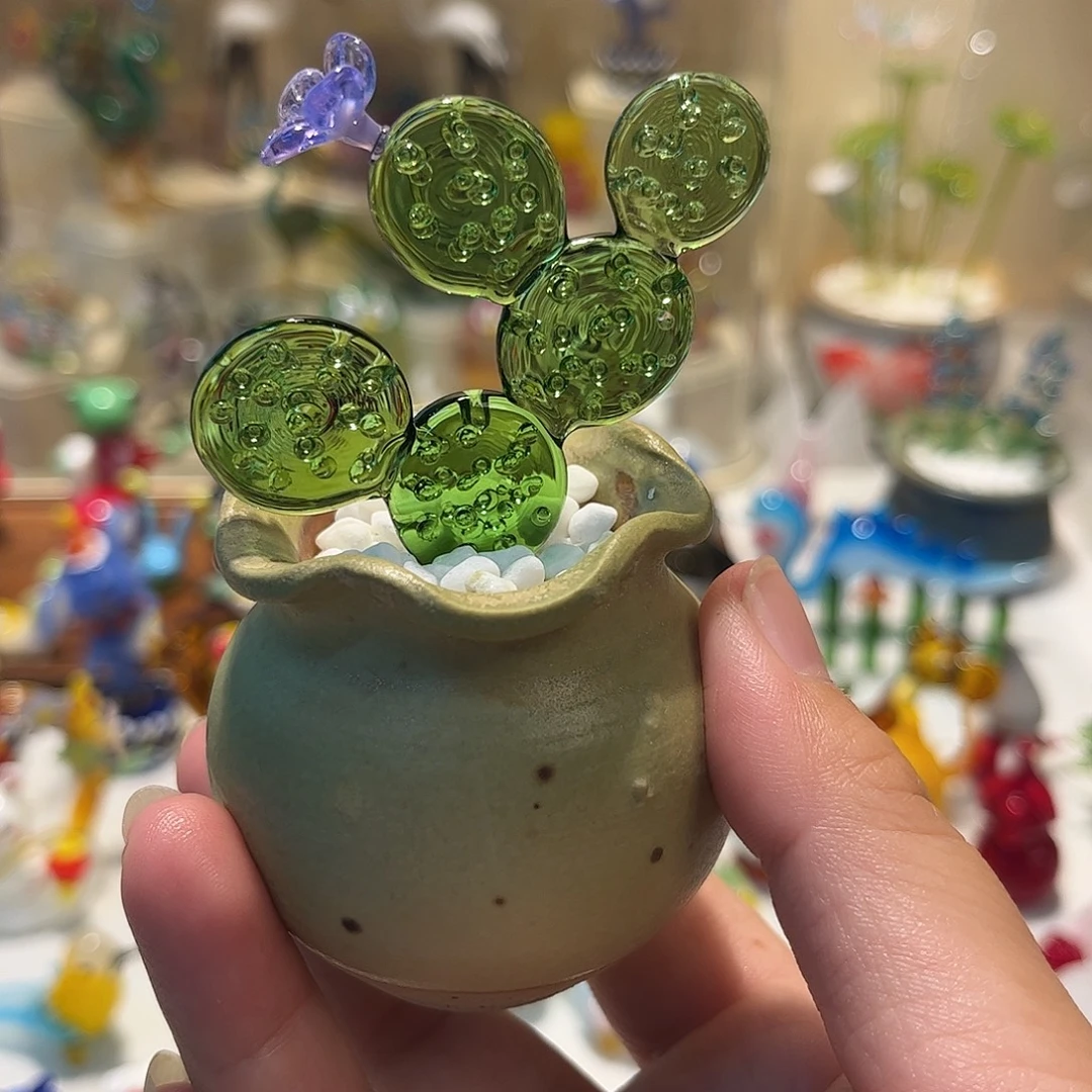 手工艺品琉璃仙人掌