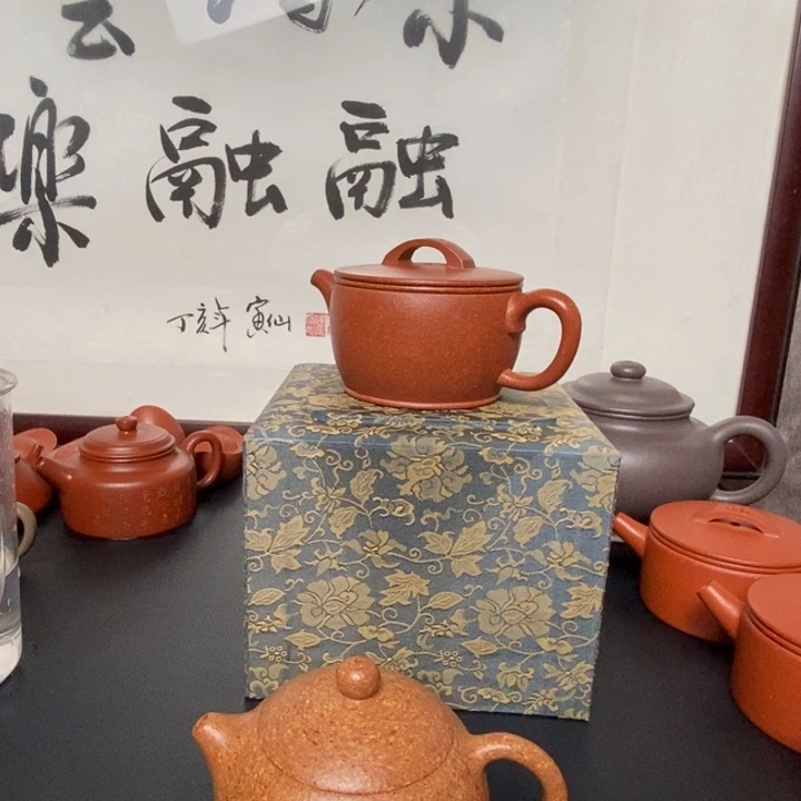 茶壶紫砂原矿红降坡