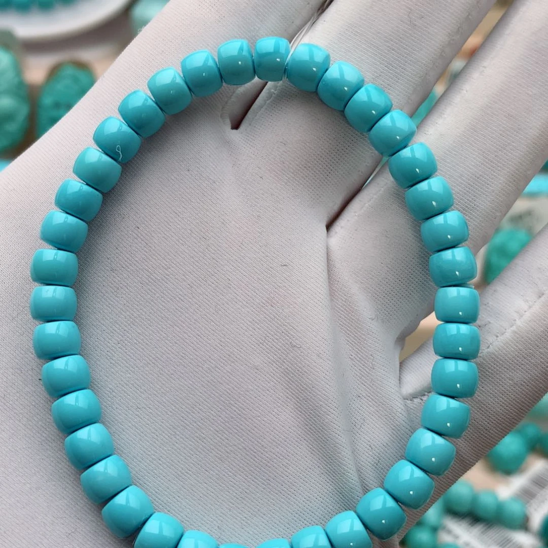 绿松石珠宝奇石未镶嵌重：11.2克